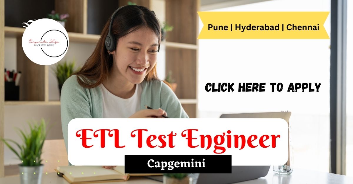 ETL Test Engineer | Capgemini