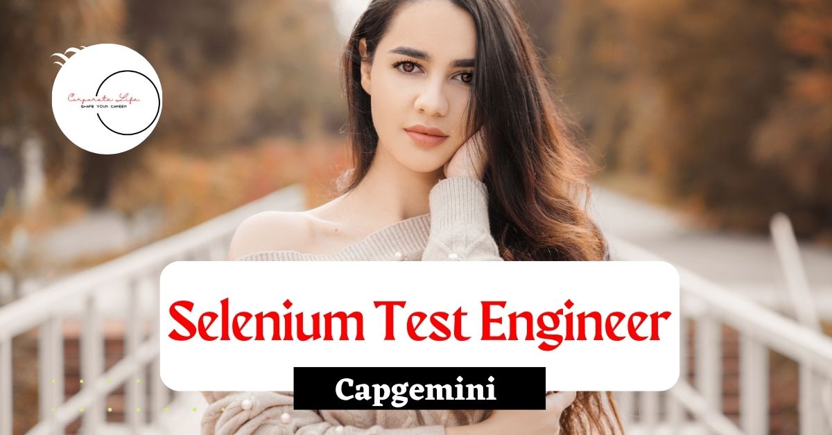 Selenium Test Engineer