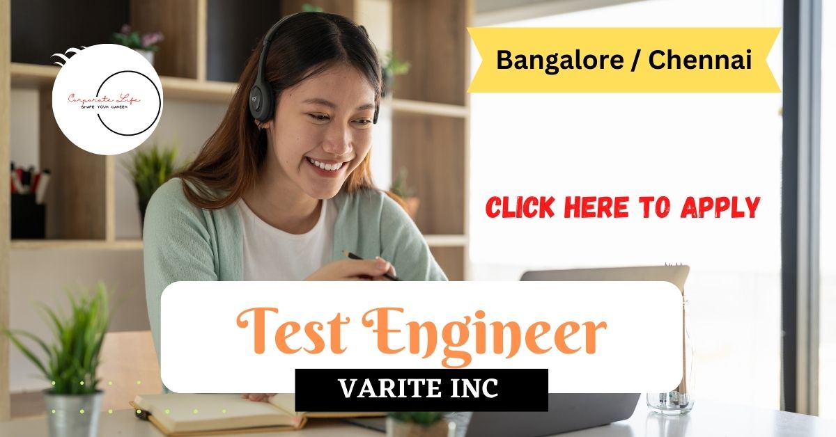 Test Engineer | Manual Testing Jobs | Bangalore