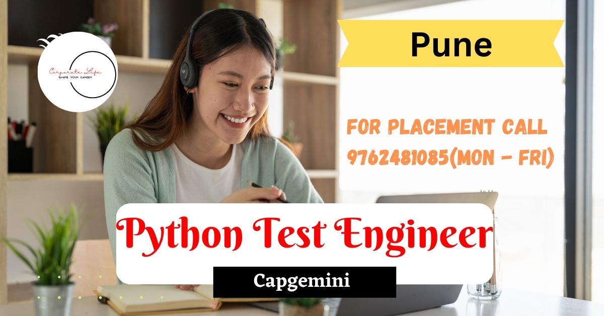 Python Test | Python Test Engineer | Capgemini