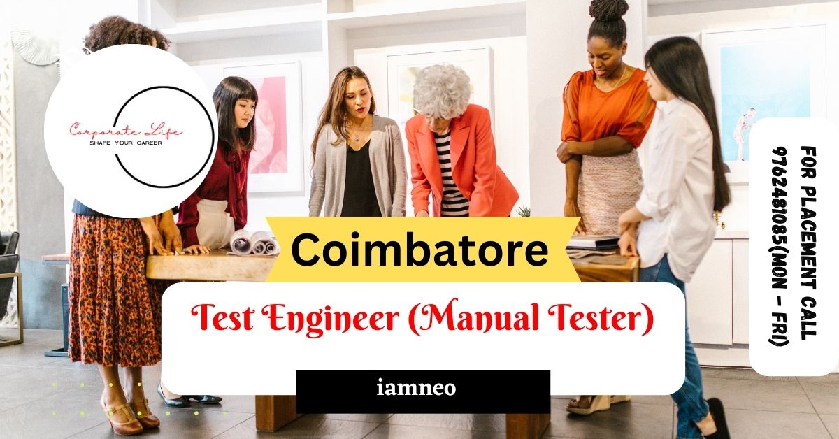 Manual Software Testing Jobs | iamneo | Coimbatore