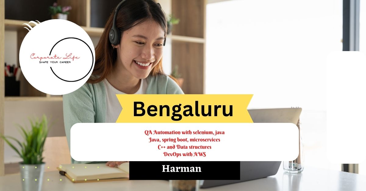 Harman Careers | QA Automation with Selenium, Java Bengaluru