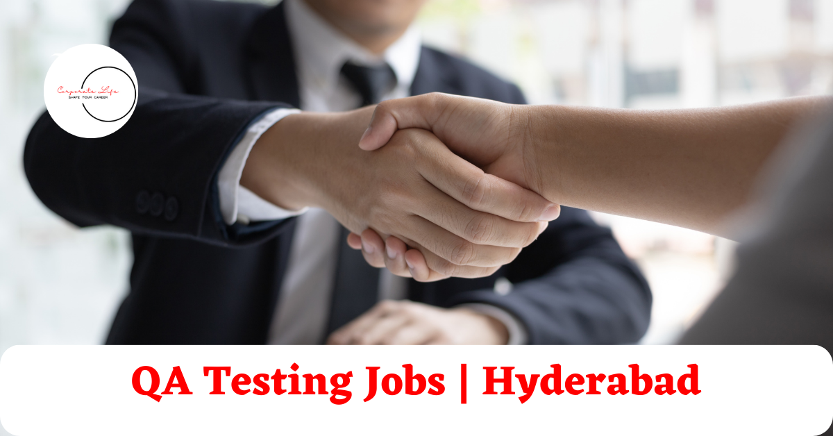 Testing Jobs In Hyderabad