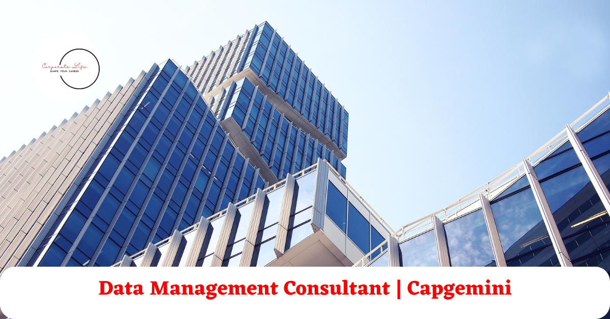 Data Management Consultant | Capgemini