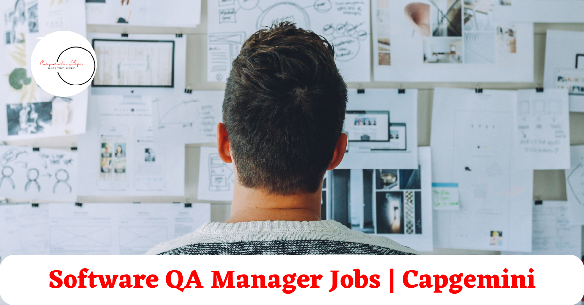 Software QA Manager Jobs | Capgemini