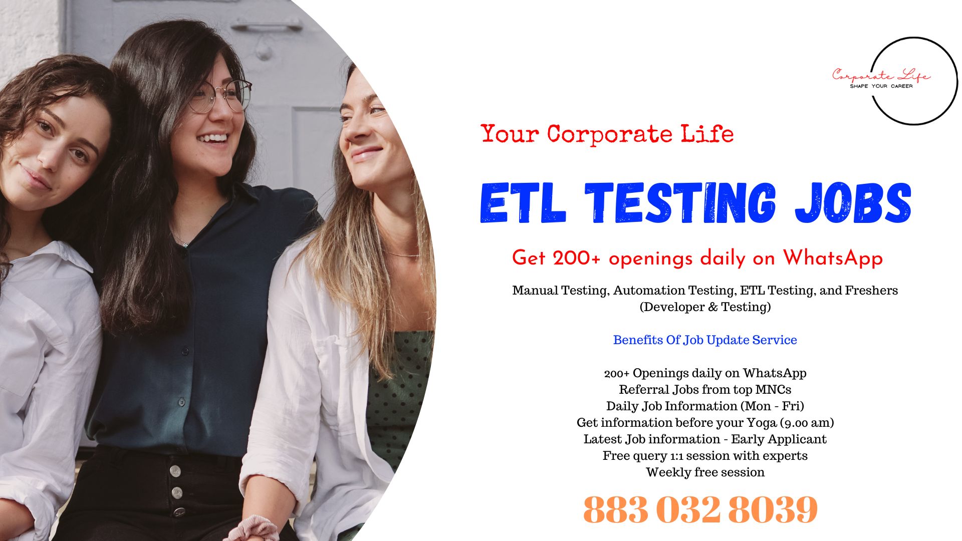 ETL Testing Jobs | 26 August